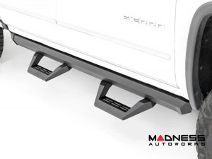 Chevrolet Silverado 1500 Running Boards - SRX2 Adjustable Side Steps - Rough Country